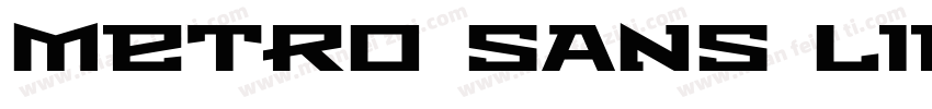 Metro Sans Light字体转换